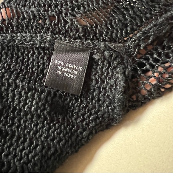 BCBGMAXAZRIA Knitted Open Duster Cardigan Size L - Picture 10 of 13